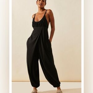 Black Free People Romper/Jumpsuit